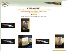 Tablet Screenshot of gallery.art-knives.com